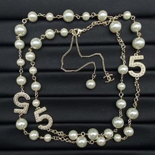 Necklace Elegant Crystal Pearl
