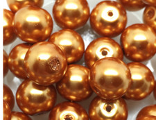 200 Faux Pearl Beads Round
