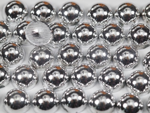 Pack flat back pearls 12mm - pack, 2-12mm