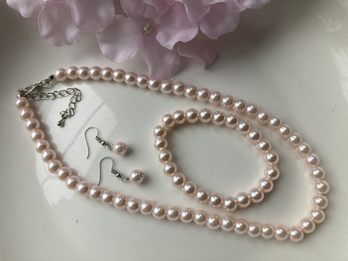 Soft pink faux - soft,