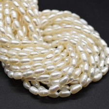 Freshwater Rice Pearl Beads -