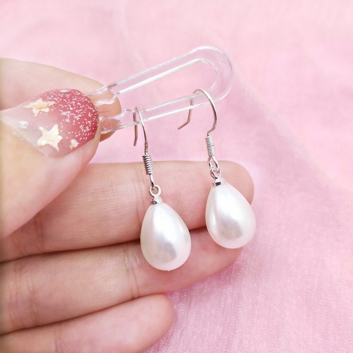 925 sterling silver pearl drop - sterling,