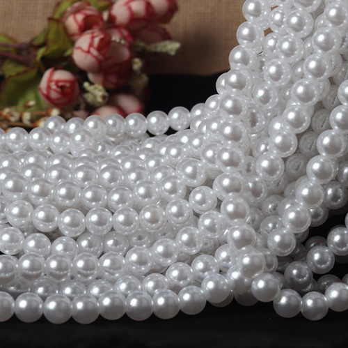 Pearl beads 400 - 50, round