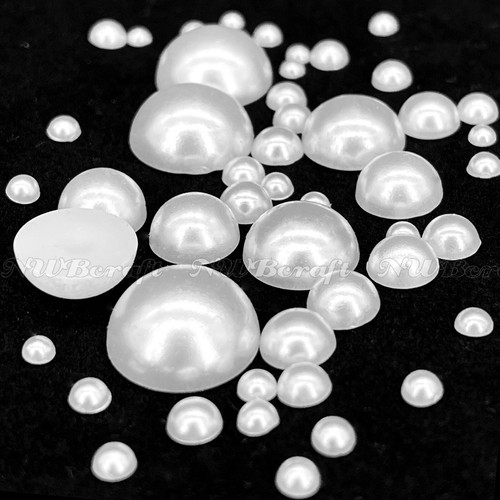 Flat back pearl - back,